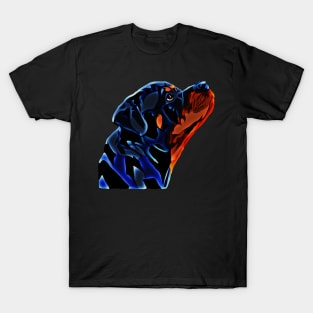 Rottweiler breed side head view T-Shirt